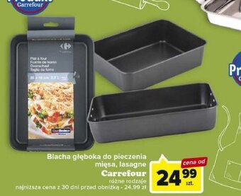 Carrefour Blacha głęboka do pieczenia mięsa, lasagne Carrefour oferta
