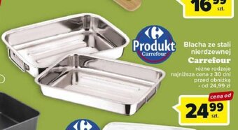 Carrefour Blacha ze stali nierdzewnej Carrefour oferta