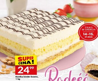 Twój Market Kostka kinder bueno, 1 kg oferta