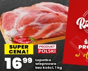 Twój Market Łopatka wieprzowa bez kości, 1 kg oferta
