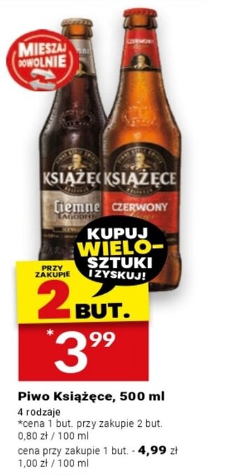 Twój Market Piwo Książęce, 500 ml oferta