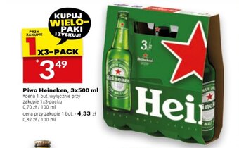 Twój Market Piwo Heineken, 3x500 ml oferta