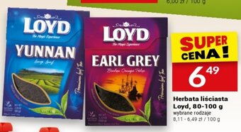 Twój Market Herbata liściasta Loyd, 80-100 g oferta
