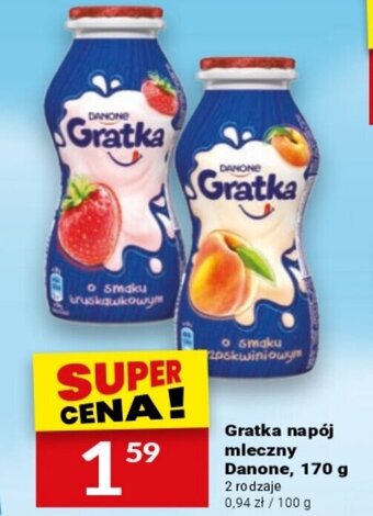 Twój Market Gratka napój mleczny Danone, 170 g oferta