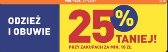 ALDI ODZIEŻ I OBUWIE oferta