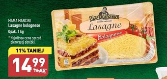 ALDI MAMA MANCINI Lasagne bolognese Opak. 1 kg oferta