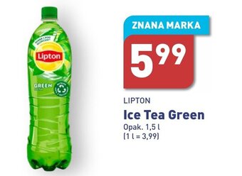 ALDI LIPTON Ice Tea Green 1.5l oferta