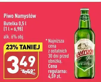 ALDI Piwo Namysłów 0,5l oferta