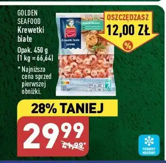 ALDI Krewetki białe oferta