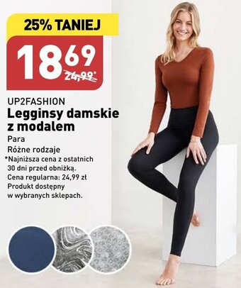 ALDI UP2FASHION Legginsy damskie z modalem oferta