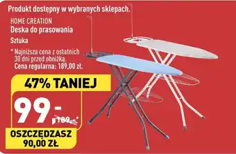 ALDI HOME CREATION Deska do prasowania oferta