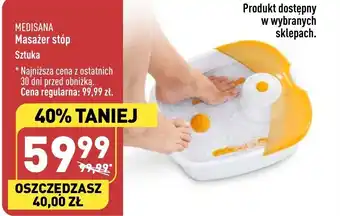 ALDI MEDISANA Masażer stóp oferta