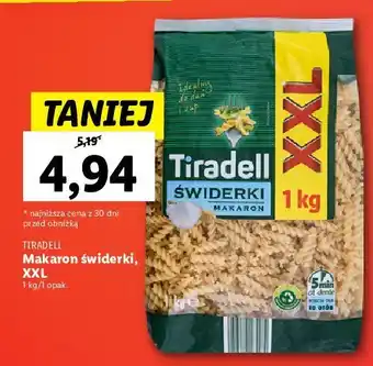 Lidl Makaron świderki oferta