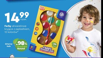 Biedronka Farby akwarelowe oferta