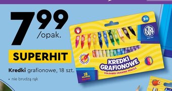 Biedronka Kredki grafionowe oferta