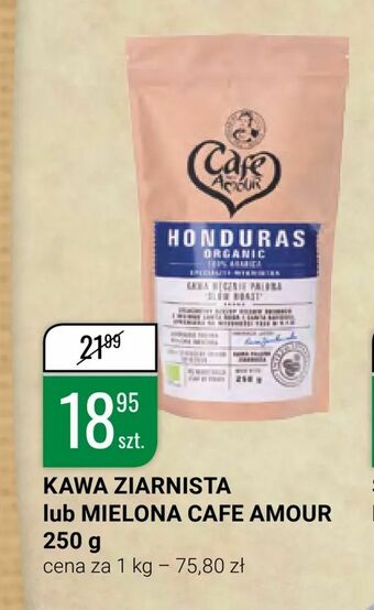 bi1 Kawa ziarnista lub mielona cafe amour 250 g oferta