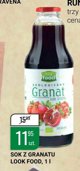 bi1 Sok z granatu look food, 1 l oferta