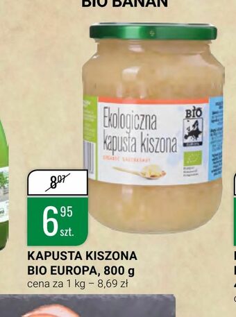 Kapusta kiszona bio europa, 800 g