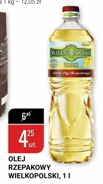 Olej rzepakowy wielkopolski, 1 l