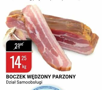 Boczek wędzony parzony