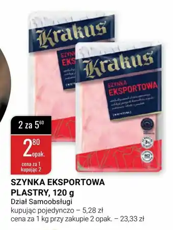 bi1 Szynka eksportowa plastry, 120 g oferta