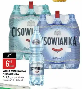 bi1 Woda mineralna cisowianka oferta