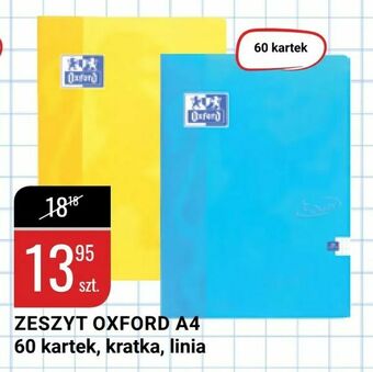 bi1 ZesZyt OxfOrd A4 60 kartek, kratka, linia oferta