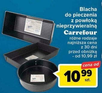 Carrefour Blacha do pieczenia z powłoką nieprzywieralną Carrefour oferta