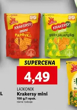 Krakersy ser- jalapenio