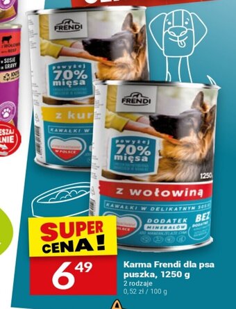 Twój Market Karma Frendi dla psa puszka, 1250 g oferta