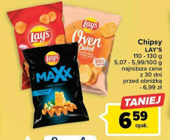 Carrefour Chipsy LAY'S 110-130g oferta