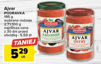 Carrefour Ajvar PODRAVKA 195g oferta