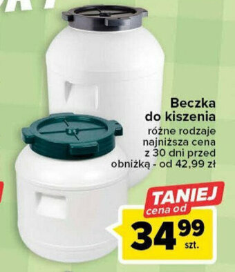 Carrefour Beczka do kiszenia oferta