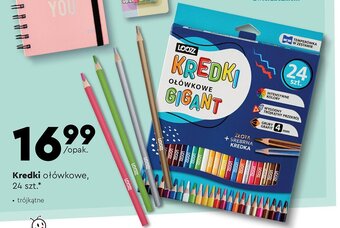 Biedronka Kredki ołówkowe trójkątne oferta