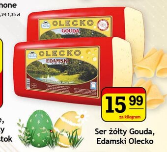 Gram Market Ser żółty Gouda, Edamski Olecko 1kg oferta