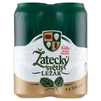 Spar Žatecký světlý ležák piwo jasne pełne 4 x 500 ml oferta