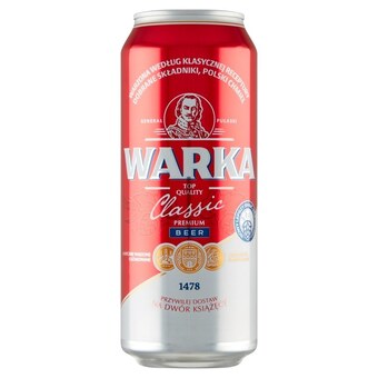Kaufland Warka classic piwo jasne 500 ml oferta