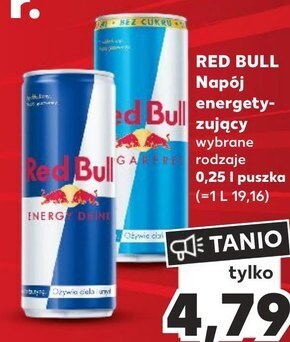 Kaufland Red bull napój energetyczny 250 ml oferta