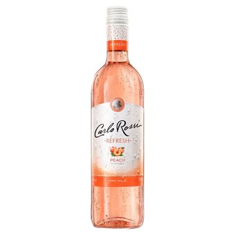 Delikatesy Centrum Carlo rossi refresh peach aromatyzowany napój na bazie wina 750 ml oferta