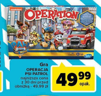 Carrefour Gra OPERACJA PSI PATROL oferta