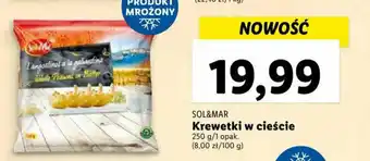 Lidl SOL&MAR Krewetki w cieście 250 g/1 opak. oferta