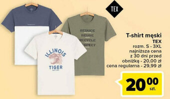 Carrefour T-shirt męski TEX oferta