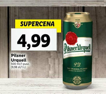 Lidl Pilsner Urquell 500 ml oferta