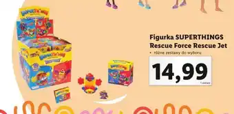 Lidl Figurka SUPERTHINGS Rescue Force Rescue Jet oferta