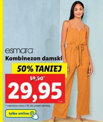 Lidl esmara Kombinezon damski oferta