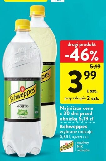 Intermarche Schweppes 0,85l oferta