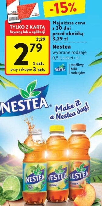 Intermarche NESTEA 0,5l oferta
