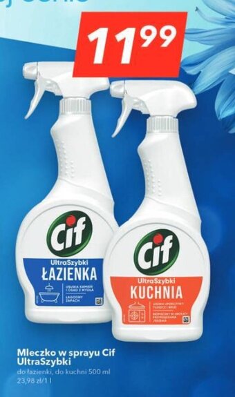 Mleczko w sprayu Cif UltraSzybki 500 ml