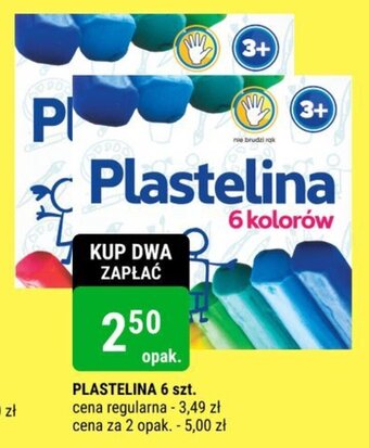 bi1 PLASTELINA 6 szt. oferta