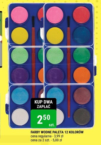 bi1 FARBY WODNE PALETA 12 KOLORÓW oferta